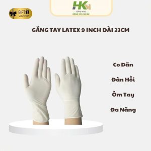 GĂNG TAY CAO SU LATEX 23cm
